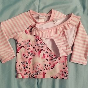 Millie Loves Lily Unicorn bikini set 18 mos